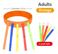 Utomhus svansfångande leksak för barn - Teamwork Träningsutrustning för dagis kul Adults-Orange