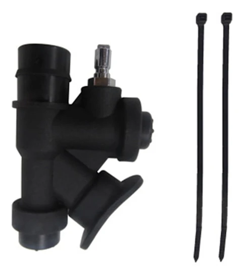 Scuba Diving 45-graders Oral Power Inflator BCD K-Type Flytkraftskompensatorbyte