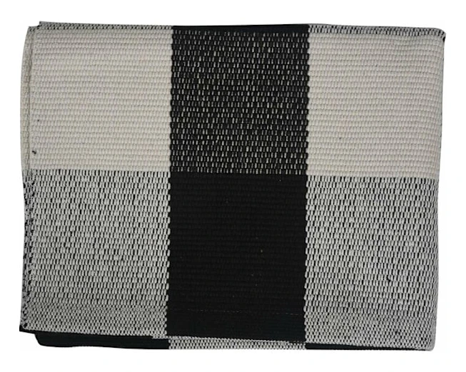 Cotton Plaid Rug, 23.6