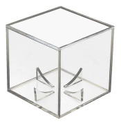 Akryl Baseball Box Display Tennis Ball Transparent Case för Souvenir Förvaringslåda Hållare UV-skydd Dammtät