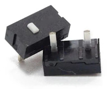 2 st TTC 2-stifts blå prickar mus mikroswitch för Imperator Naga Hex