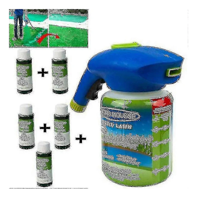 Grässpridare Hydro Seeding System Hushålls Gräsvård - O