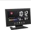 1Scd Color Screen Digital Snooze Alarm Clock Weather Forecast Station Black Q6L5
