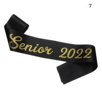 Mordely 2022 Graduation Sash Graduated Satin 7
