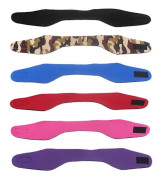 6 st Sportpannband Dusch Simning Pannband Vattentätt Pannband Neoprenpannband