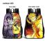 Naruto Double-faced School Backpack Black C