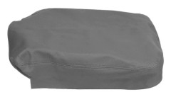 Mittkonsol Armstödsskydd Mikrofiberläder Ersättning kompatibel med Dodge RAM 1500 2500 3500 2002-2008 Grå