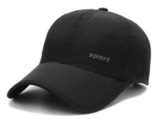 Män Kvinnor Sommar Baseball Cap Snabbtorkande Hattar Unisex Breathab Blue one size
