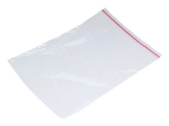 Ny 200 st transparenta blixtlås plastpåsar (10x15cm)