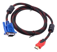 Adapterkabel 1080P Videokablar Sladd för Dator Laptop PC Skärmar 150cm