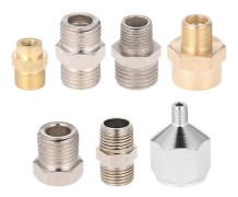 Professionell 7-delars Airbrush Adapter Kit Kopplingsset För Kompressor & Airbrushslang