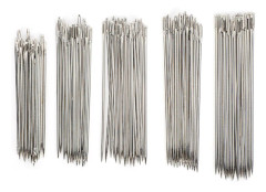 Sy nålar stål för tyg handsömnad reparation broderi verktyg öga stickning tillbehör quiltnål