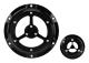 Aluminium Motorcykel Derby Cover Timing Timer Covers Set för XL XR 883 1200 (svart)