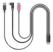 Xp-pen 3-i-1 USB-kabel Passar för Artist 12 Innovator Display 16 Ritplatta--