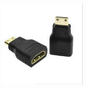 Mini HDMI till HDMI-adapter HD mini-konvertering surfplatta DV-kamera till TV