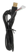 Ersättningskabel för datormus, hållbar guldpläterad nylonflätad USB-kabel för Razer Imperator