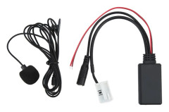 Bluetooth 5.0 Trådlös Handsfree Mikrofon Ersättningsmodul för Citroen C2 C4 C5 C6 C8 Svart