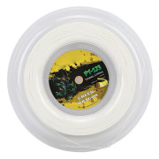 200m Tennissträng 1.25mm Polyester Racketsträng Styv Typ Träning Vit