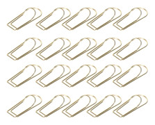 20 st pennklämma mapp 3 färger anteckningsklämma stålmaterial metallplätering för att hålla penna anteckningsbok papper räkning kvitto