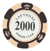 1278 | 20 ST Kasinochips - Portabla spelmarker för Las Vegas Coin{h} 2000 Face Value