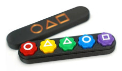 Gonggi Spelset Interaktivt Stenfångstspel Familjespel [DB] suit