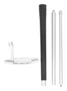 Hopfällbar 3-delad golfputter Bärbart golftillbehör i aluminiumlegering