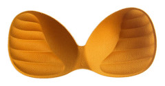 Dam Bikini Vadderade Inlägg Bröst BH Enhancer Push Up Chest I Orange 3*105cm