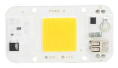 【NX】220V högtrycks LED-chipfri drivrutin COB ljuskälla integrerad lamppärla Kompatibel med växttillväxtljus 20WWarm ljus