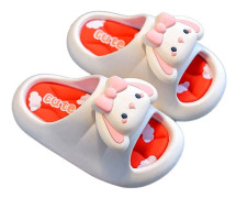 Bunny Toddler Slides Slipper Boys & Girls Slide Sandals för Barn White 28-29