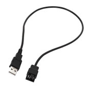 USB till 4-Pin Laptop Fläktkabel 5V Dator PWM Fläkt Strömkabel 30-100cm 50cm