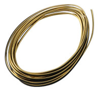 Guld färgad-Bil dekorationslist inredning dekoration linje special modifiering dörrpanel slot instrumentbräda dekoration Bright Bar 5m