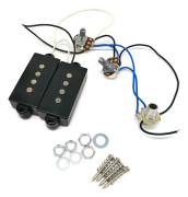 Elektriska basersättningar, förtrådad ledningsnät för w/P Bass Humbucker Pick
