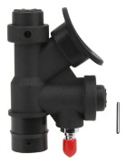 Scuba Diving Universal 45 Graders Oral Power Inflator K-formad Ventil Avlastningsventil för Standard 1 Tums Slang