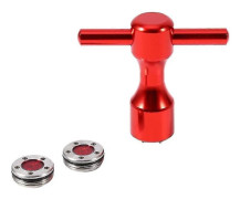 Golf Key, Red Golf Putter Weights Golf Key Wrench Tool 10g (1set, Red,)