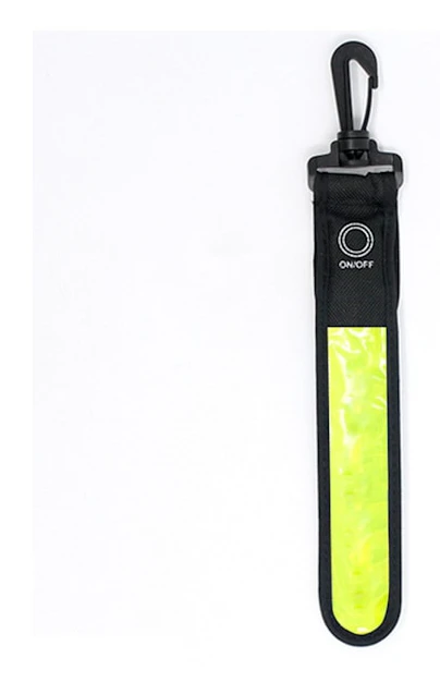 Slittålig LED Reflex Rem Fluorescerande Gul