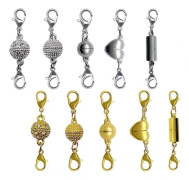 10x Koppar Smyckeslås Halsband Armband Lås Krokar Smyckestillverkning
