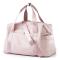 Handväska för damer Rosa 47x22x28cm Stor Axelväska Shopper med dragkedja Laptop Strand Resor Business Gym Kompatibel med Samsung Xiaomi