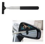 Bil Bakåtspegel Torkare - Justerbara Automatiska Bakåtspegel Torkare - 22cm (Svart)