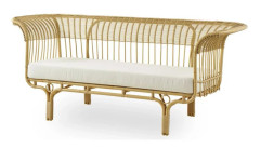 Sika Design, Soffa Belladonna Alu-Rattan Natur
