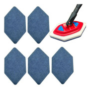 5-pack Ersättningshuvuden för Vileda Bath Magic Skrubbmopp, BATH MAGIC Svamprengöringsdynor