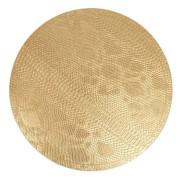 Bordsunderlägg BOA D38cm, gyllene orm