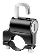 Motorcykelhjälmlås Set - Universal Aluminiumlegering - För 22mm - 28mm Motorcykelstyren (Svart)