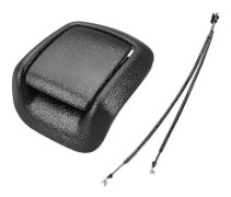 [LCS]Bilens främre högra säteslutningshandtag + kabel för Fiesta MK6 3-dörrars 1441167 1417521 Black