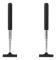 2X Retractable Car Rearview Mirror Wiper Adjustable Brush with Layered Head