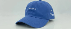 Hatt Dam Brev Liten Djävul Broderi Sommar Solskydd Al Blue