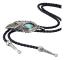 Native American Bolo Tie Rodeo Cowboy Läder Tie Western Neckla