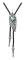Native American Bolo Tie Rodeo Cowboy Läder Tie Western Neckla