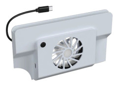 LED Kylfläktbas med Spelkortplats för Switch OLED Värd Tillbehör