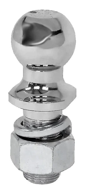 Krom Dragkrok Kulkoppling 50mm Diameter Kapacitet Koppling Släpvagnsdelar Husbilstillbehör