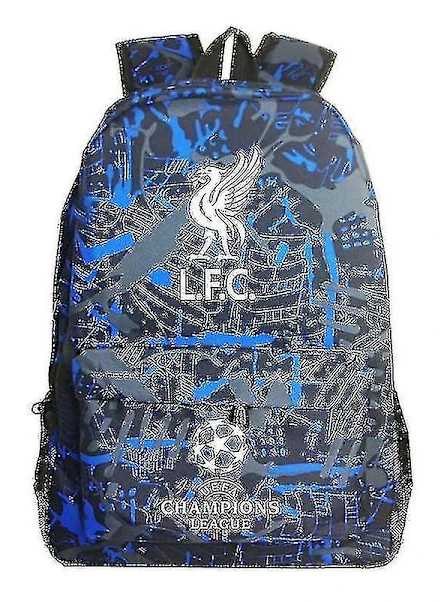 Graffiti Liverpool Uefa Champions League Axelväska Fan Ryggsäck Student Skolväska Förvaringsväska
